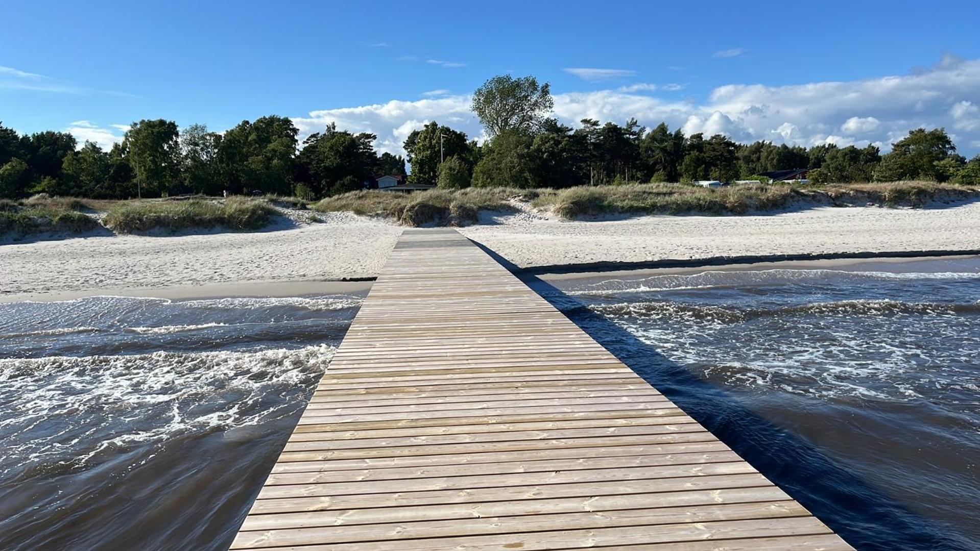Beddinge Strand Strandboende מראה חיצוני תמונה